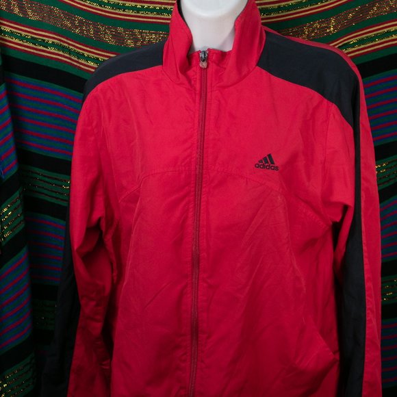 Adidas Red Sport Jacket - Picture 1 of 7